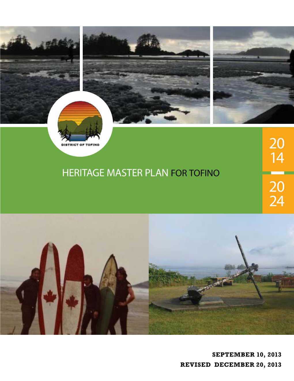 Heritage Master Plan for Tofino 20 24
