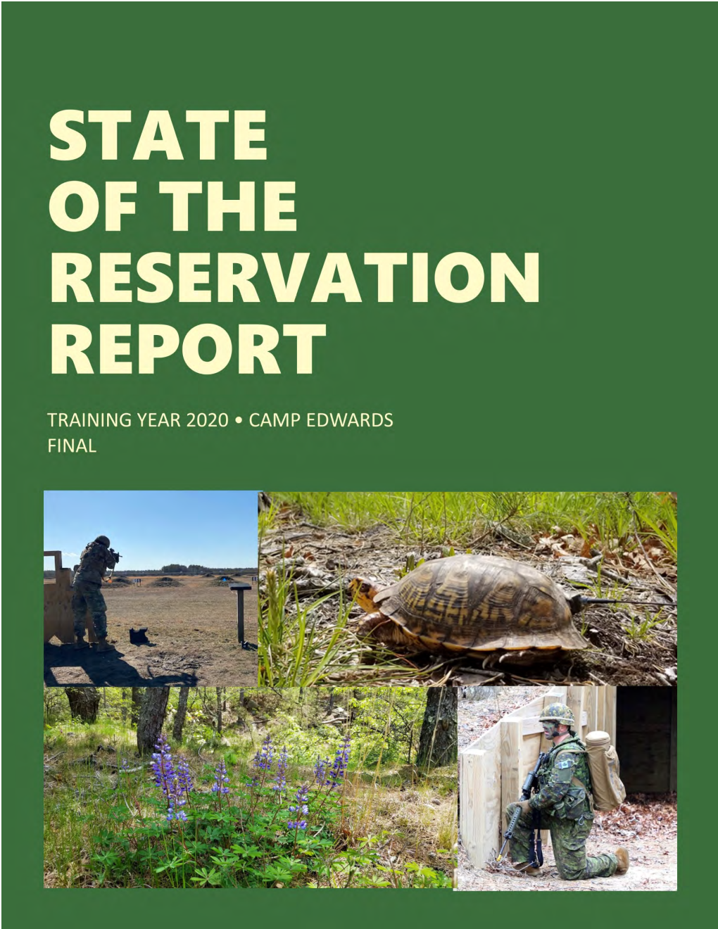 Final Annual State of the Reservation Report for Training Year 2020 PREFACE