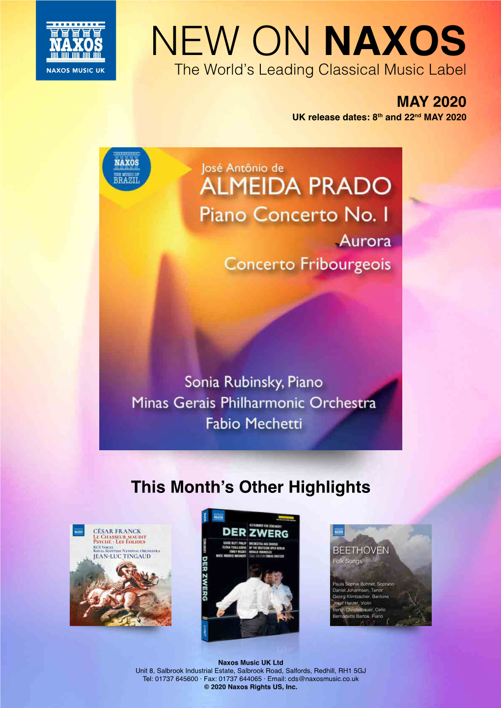 New on Naxos | May 2020