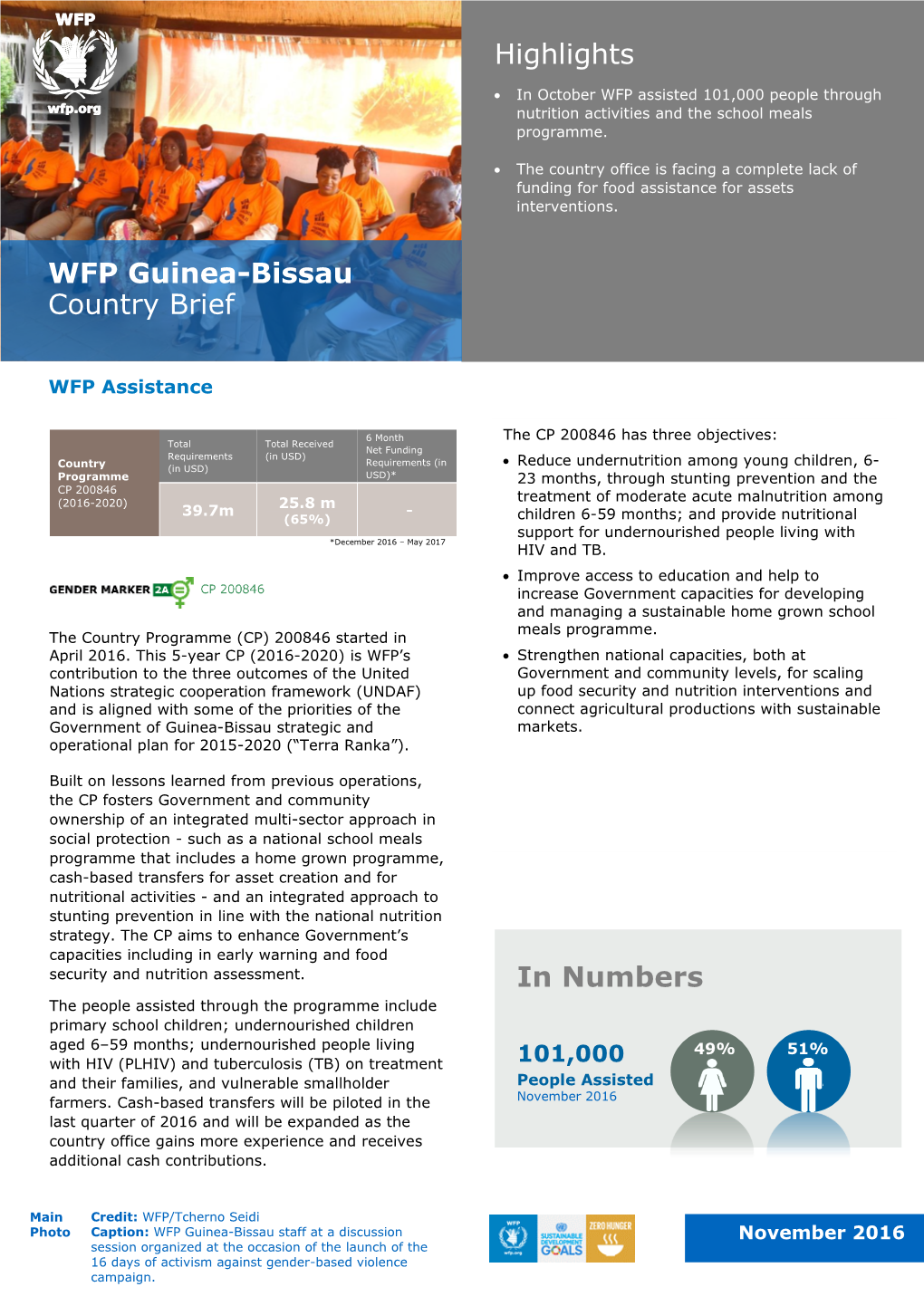 WFP Guinea-Bissau