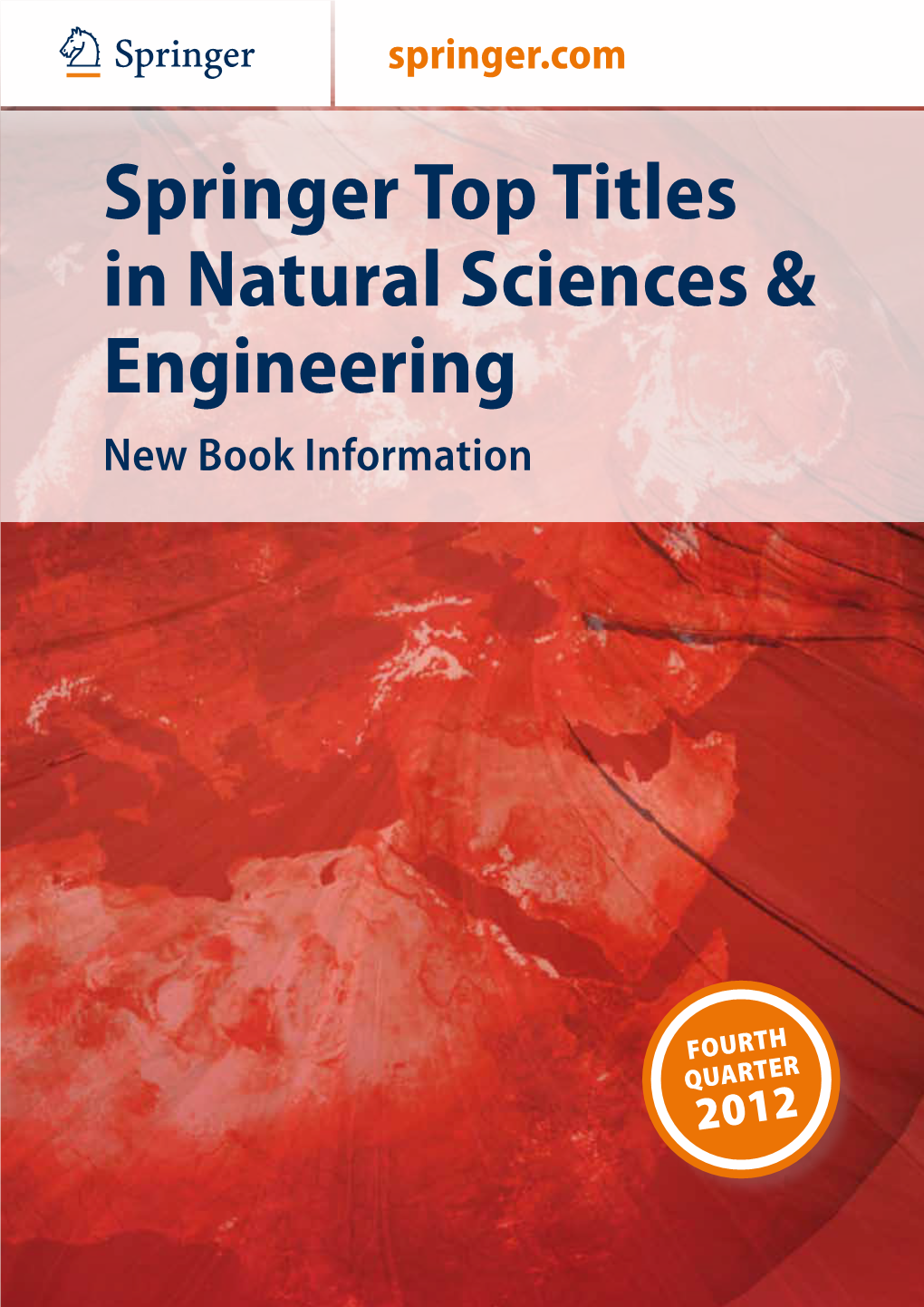 Springer Top Titles in Natural Sciences & Engineering