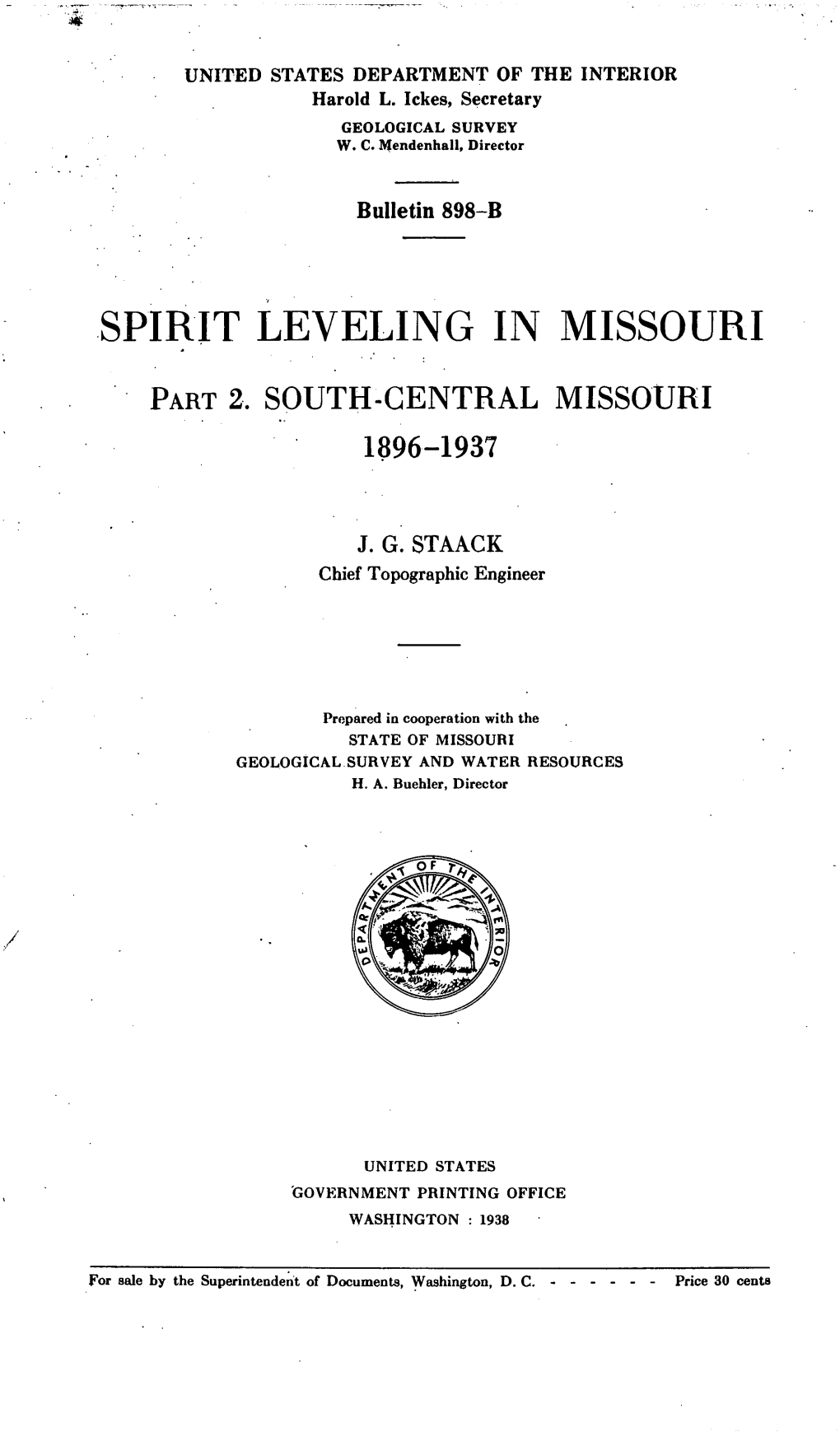 Spirit Leveling in Missouri Part 2