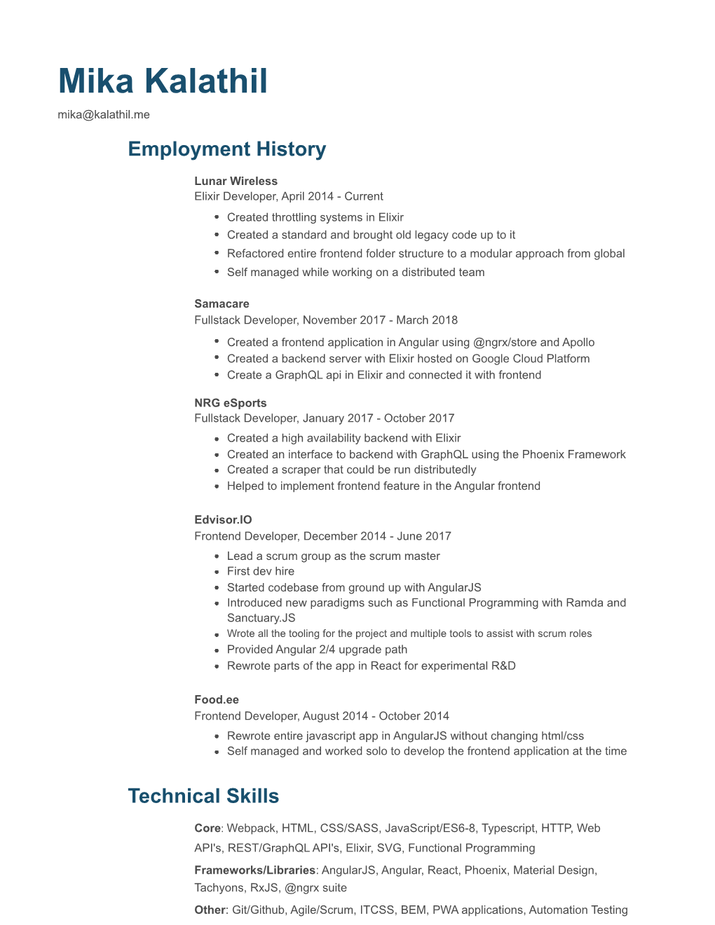 Mika Kalathil Resume.Pages