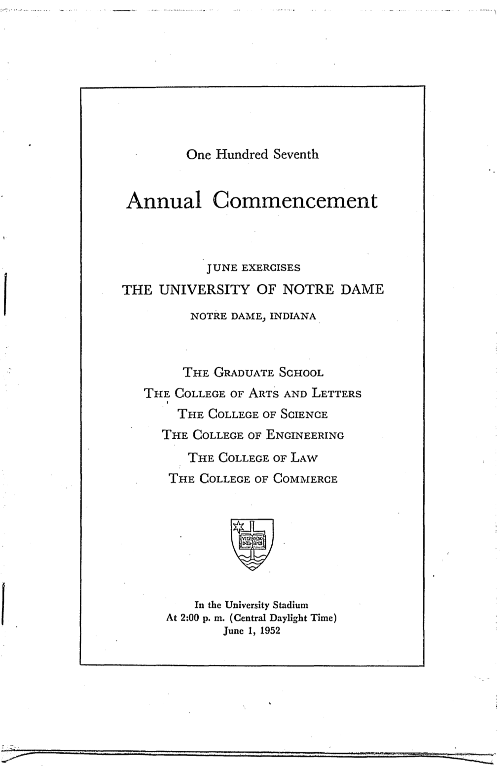 Annual Commencement