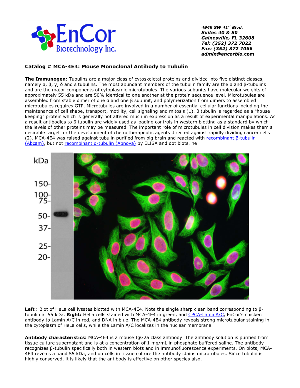 Encor Biotechnology Inc