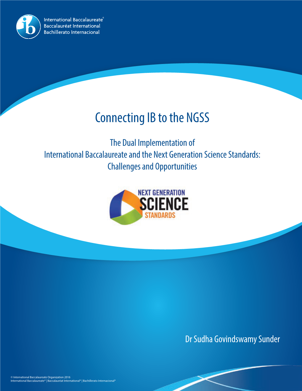 Connecting IB to the NGSS