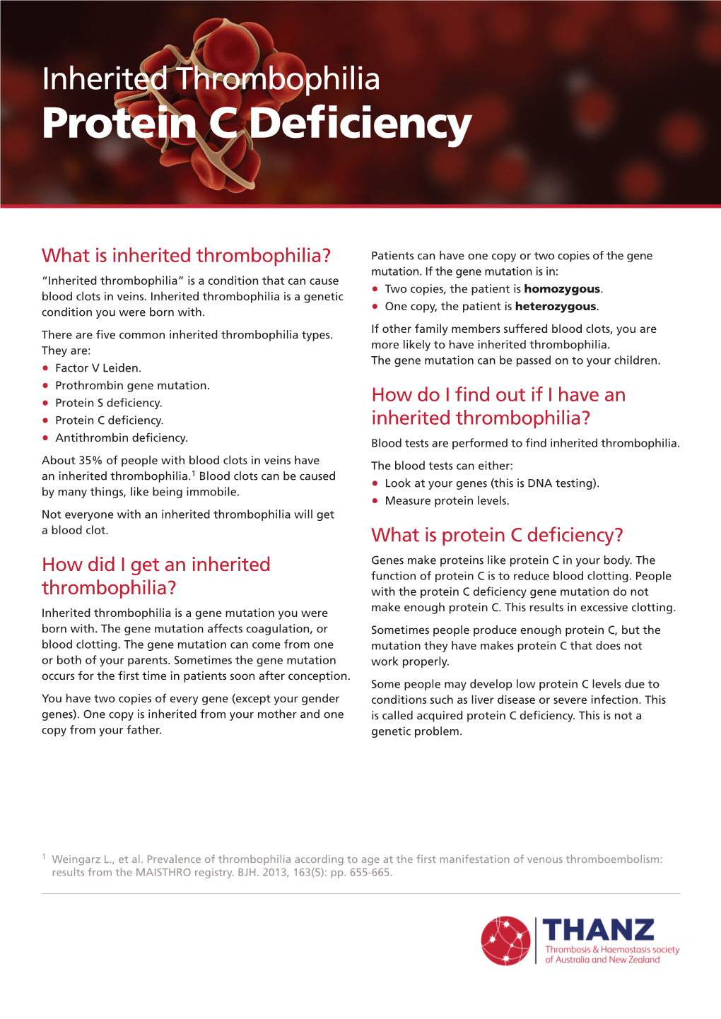 Protein C Deficiency