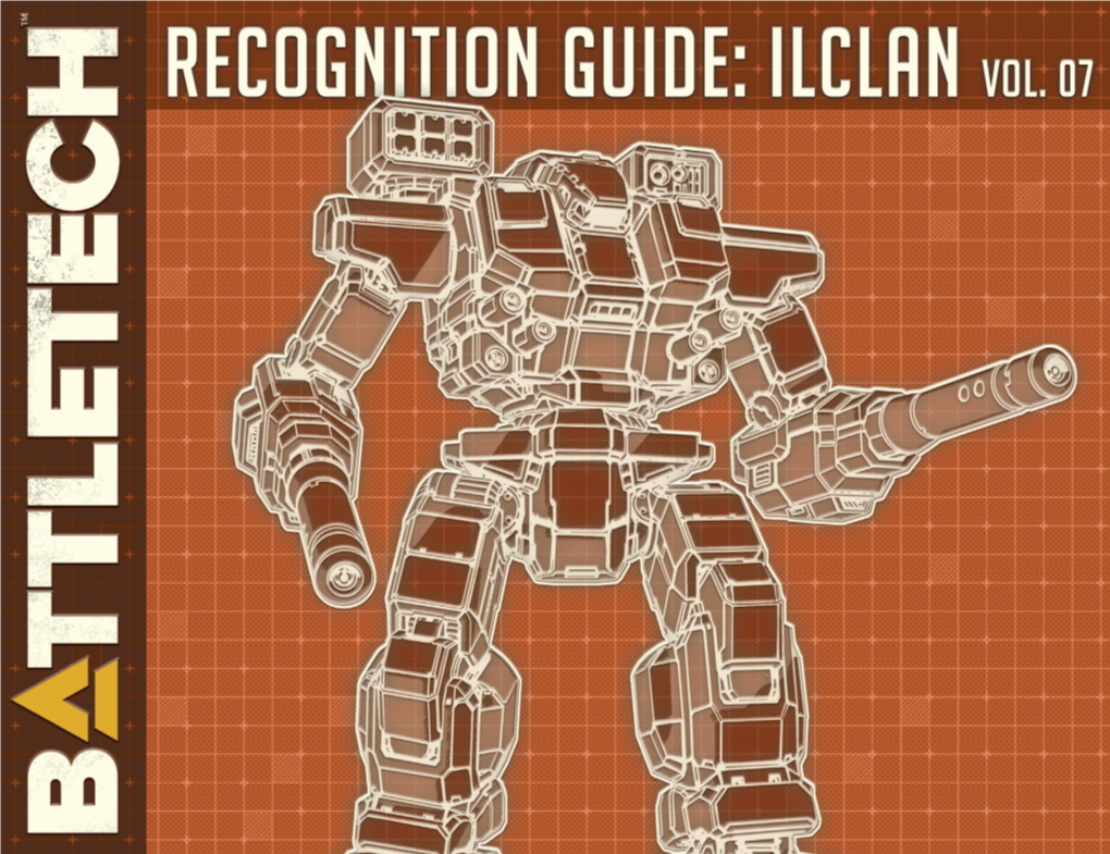 Battletech: Recognition Guide: Ilclan Volume 07