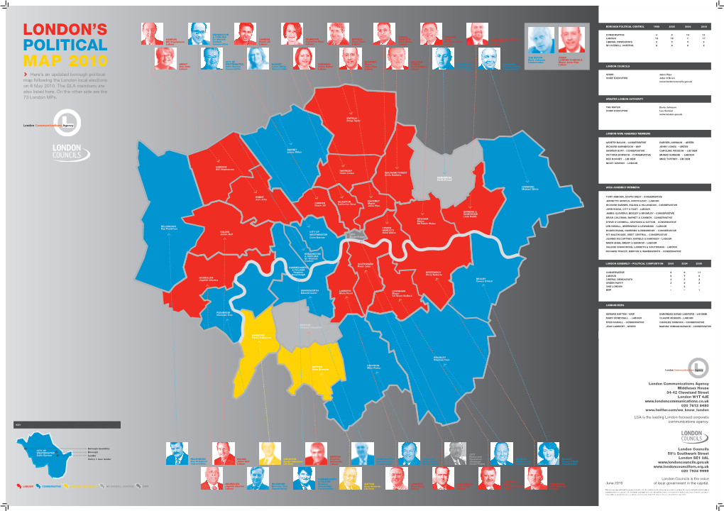 London's Political Map 2010