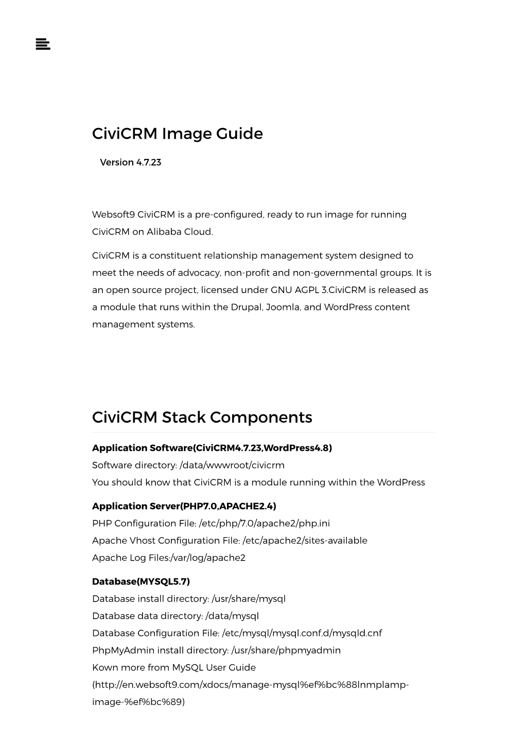 Civicrm Image Guide Civicrm Stack Components