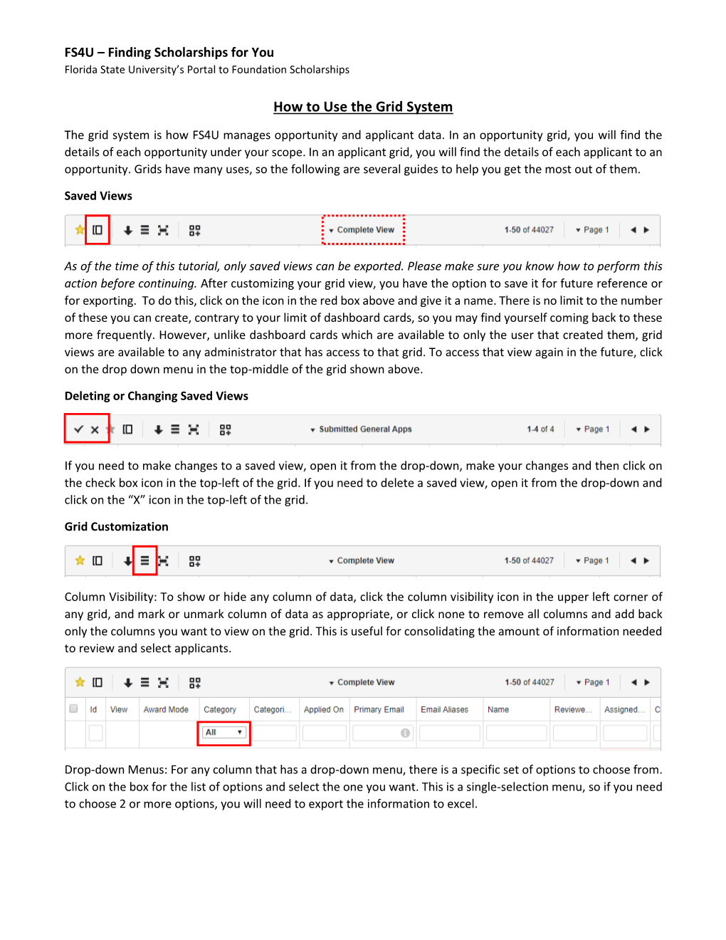 How to Use the Grid System