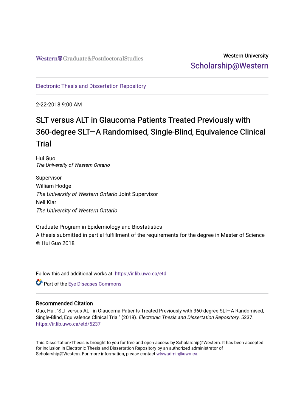 SLT Versus ALT in Glaucoma Patients Treated Previously with 360-Degree SLT—A Randomised, Single-Blind, Equivalence Clinical Trial