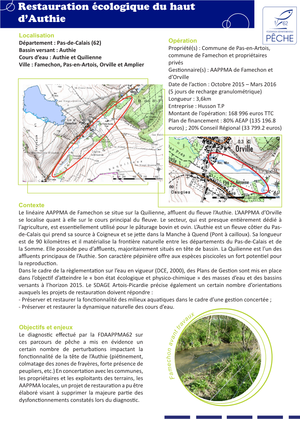 Restauration Écologique Du Haut D'authie