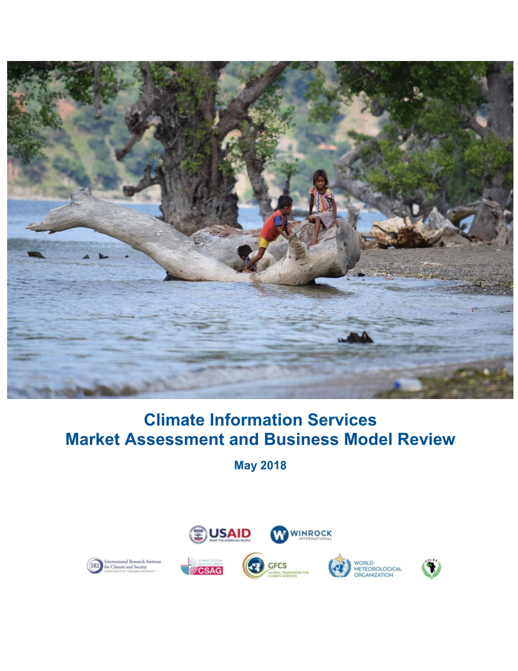 Climate Information Services Market Assessment and Business Model Review