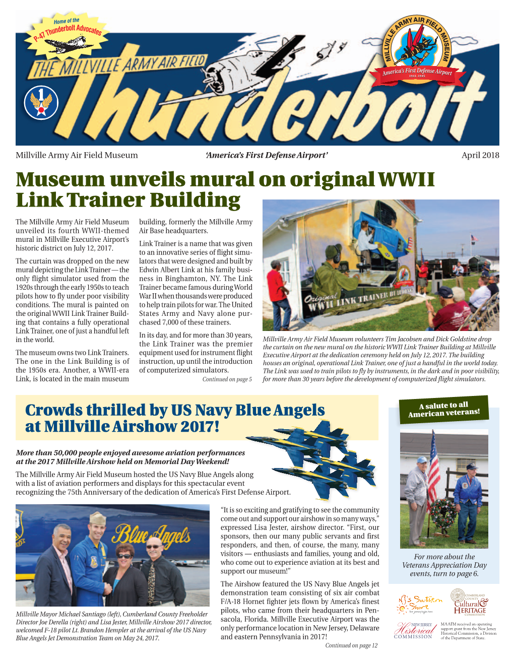 Museum Unveils Mural on Original WWII Link Trainer Building