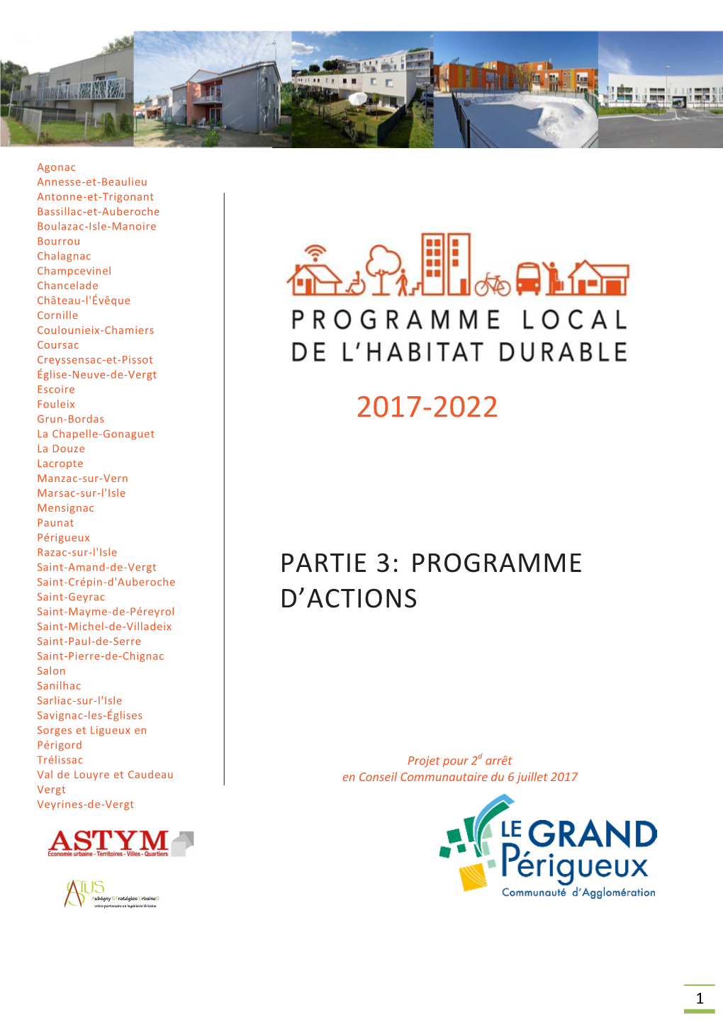 Partie 3: Programme D'actions