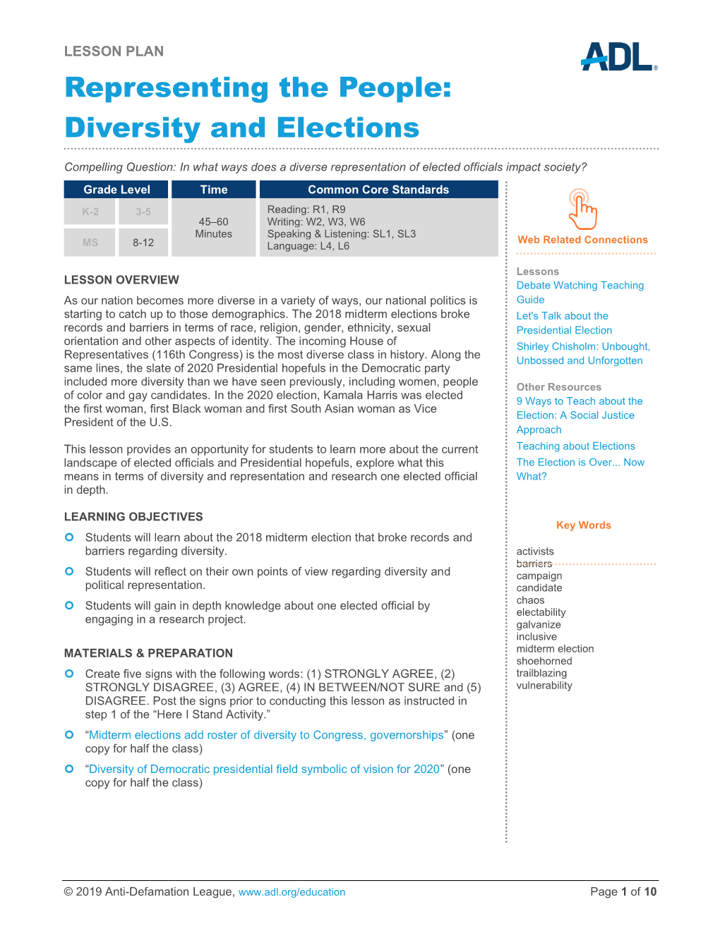 Representing the People: Diversity and Elections