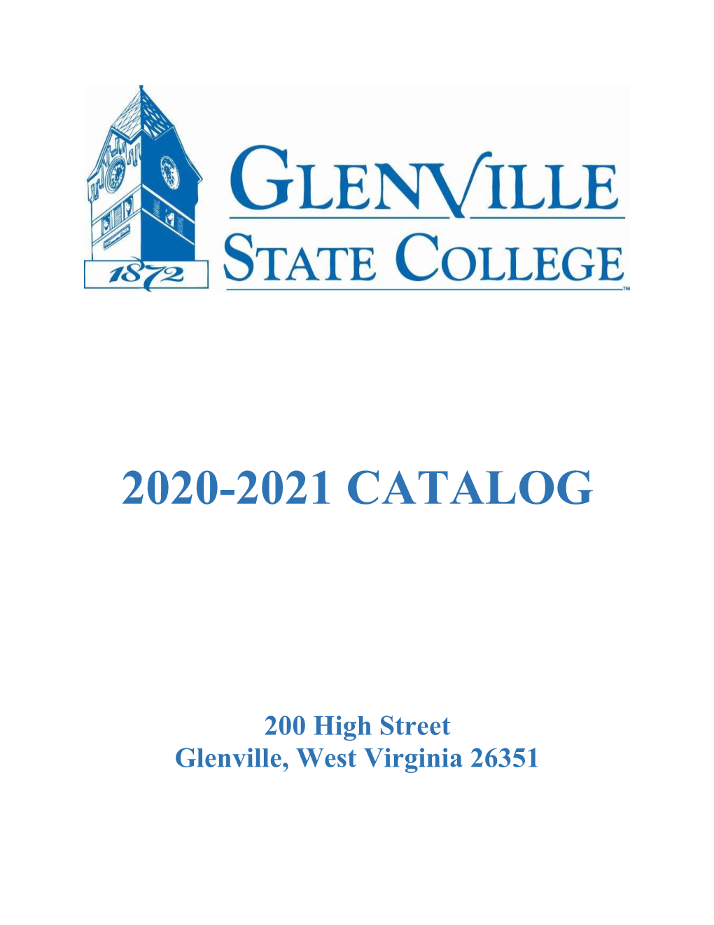 2020-2021 Catalog