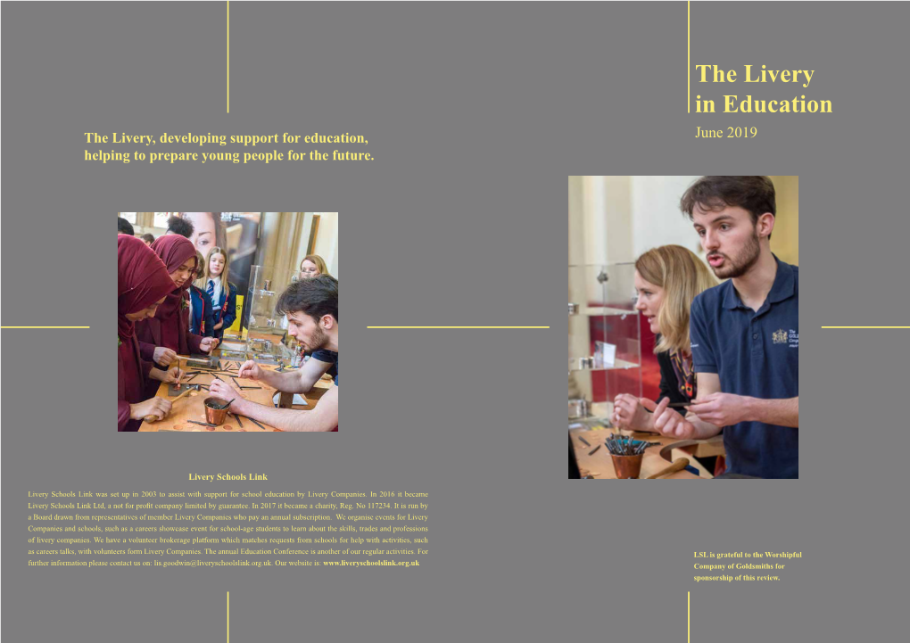 Livery in Education Report