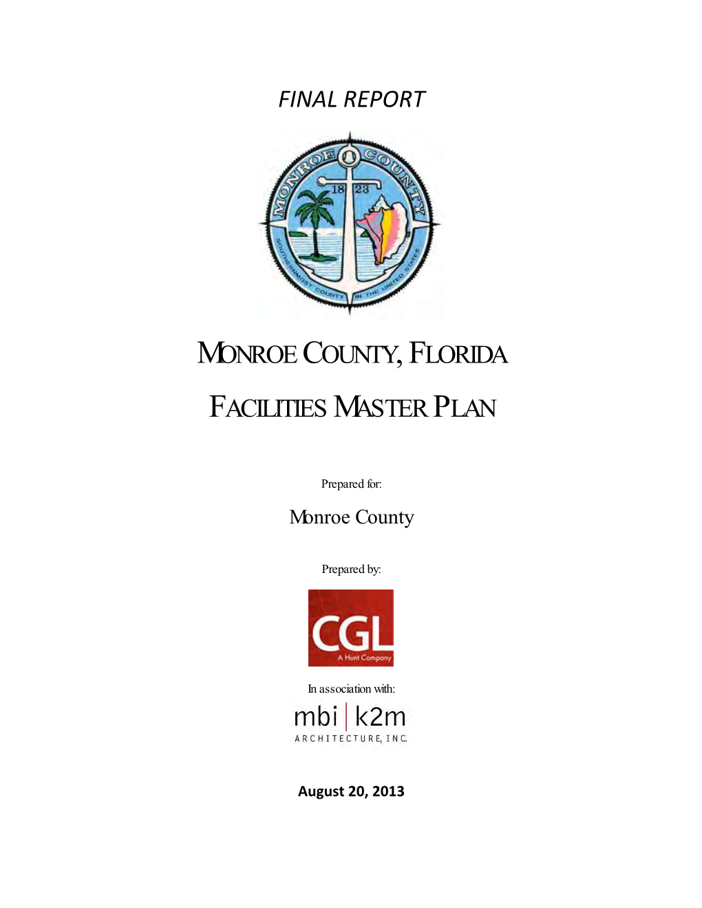 Final Report Monroe County,Florida Facilities