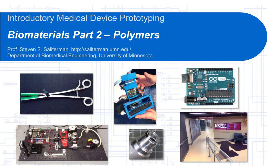 Introductory Medical Device Prototyping