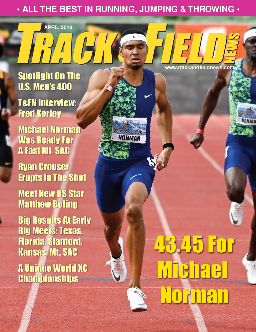 Track & Field News April 2019