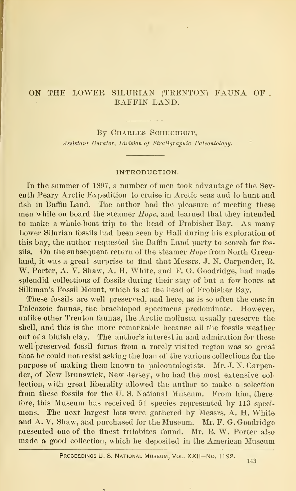 Proceedings of the United States National Museum