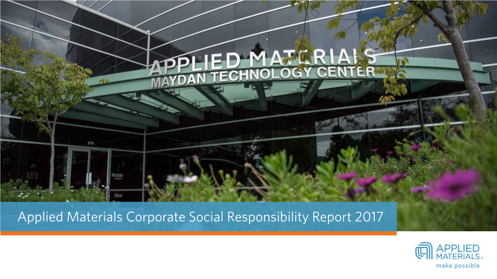 2017 CSR Report