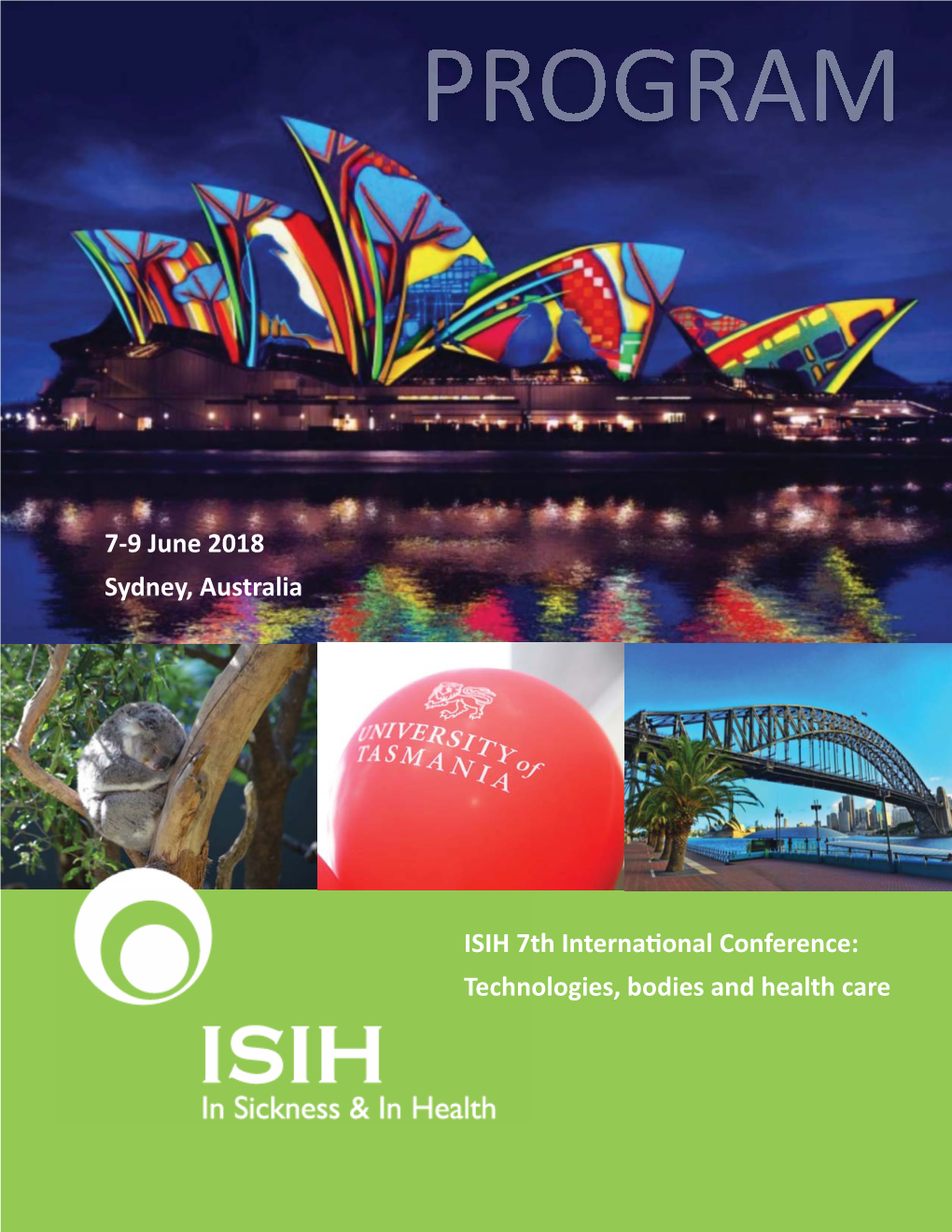 7-9 June 2018 Sydney, Australia ISIH 7Th Interna Onal Conference