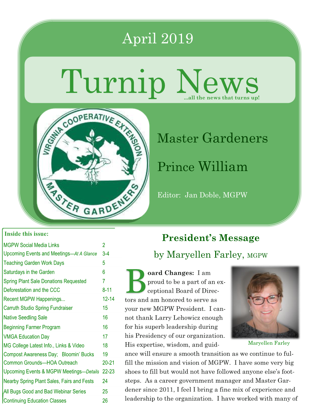 Turnip News ...All the News That Turns Up!