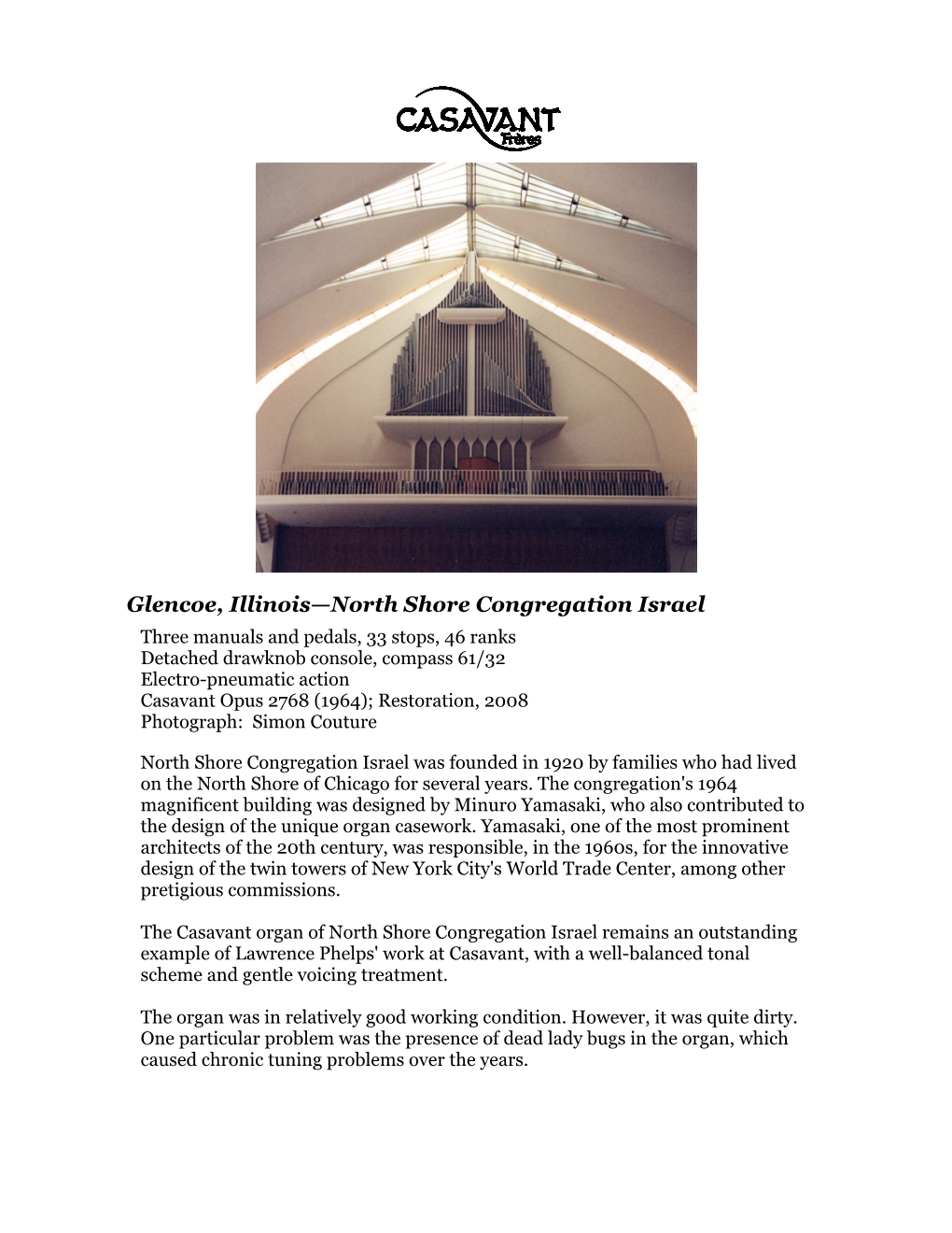 Glencoe, Illinois—North Shore Congregation Israel