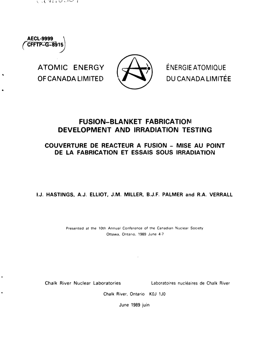 Fusion-Blanket Fabrication Development and Irradiation Testing