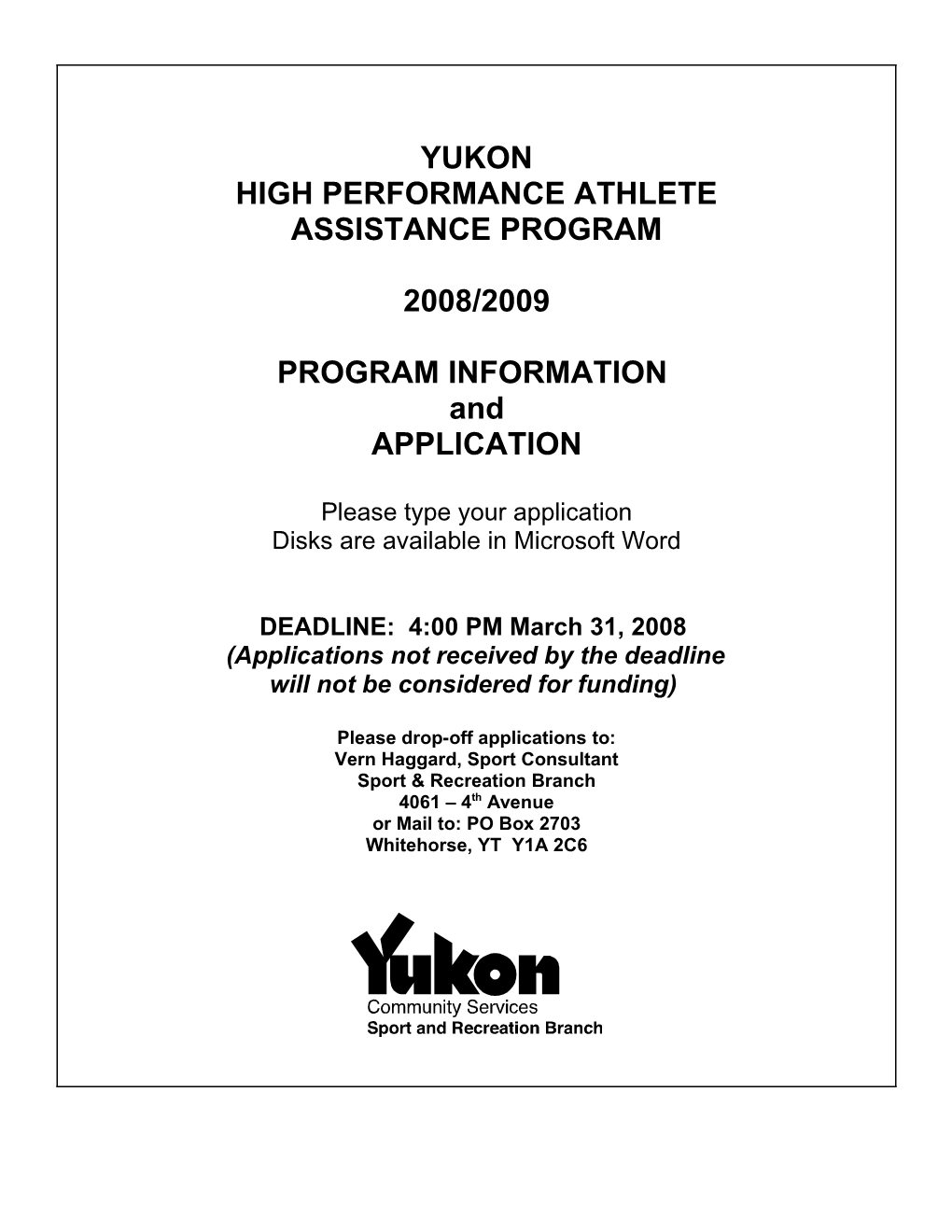 Application HP Athlete