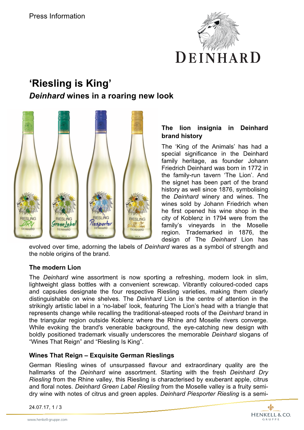 'Riesling Is King'
