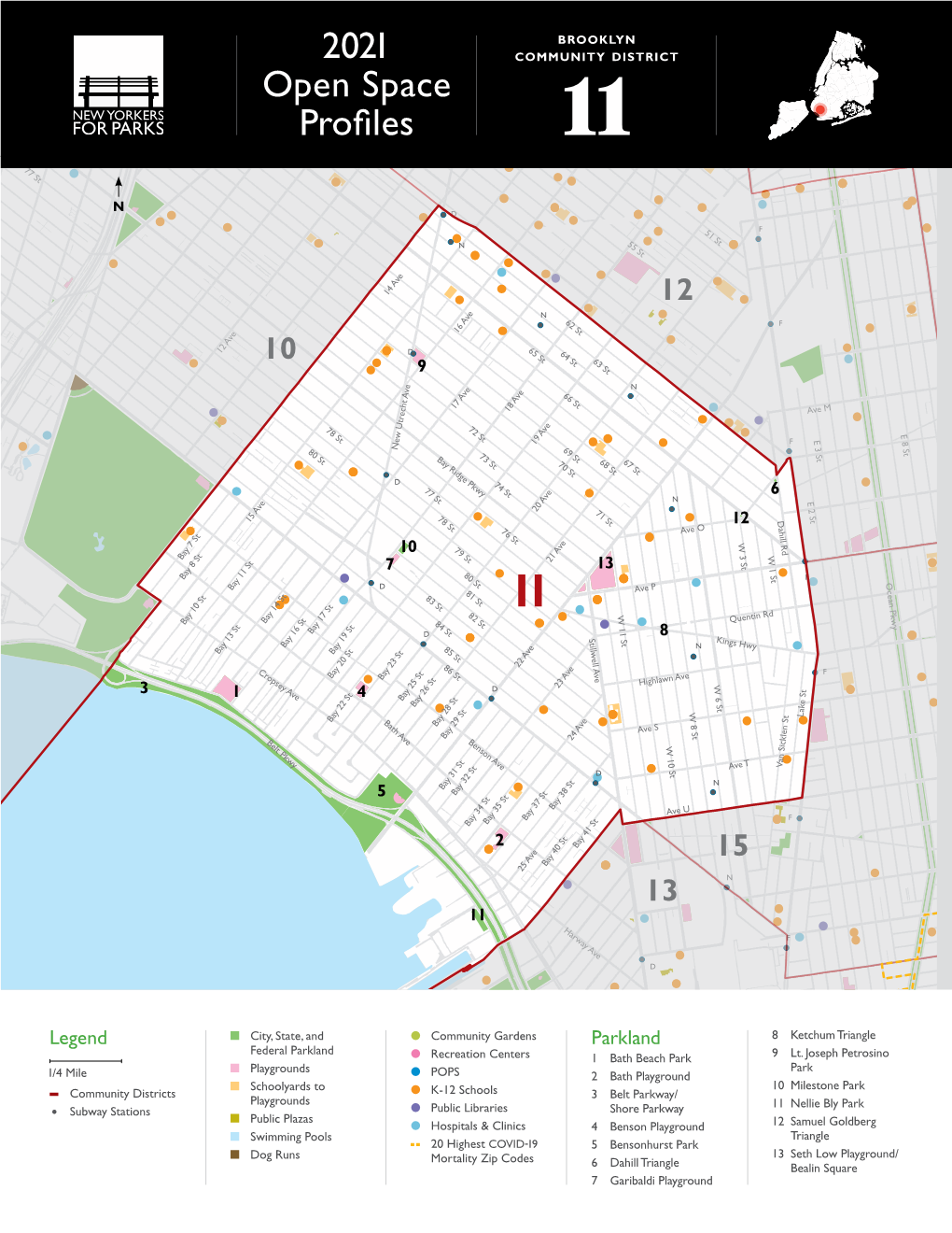 2014 City Council District Profiles 2021 Open Space Profiles