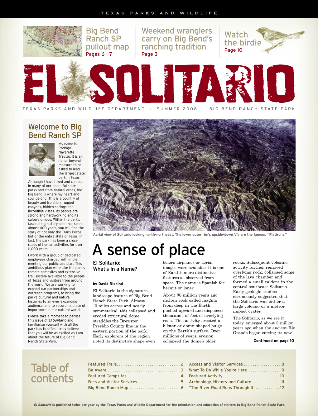 El Solitario -- Big Bend Ranch State Park