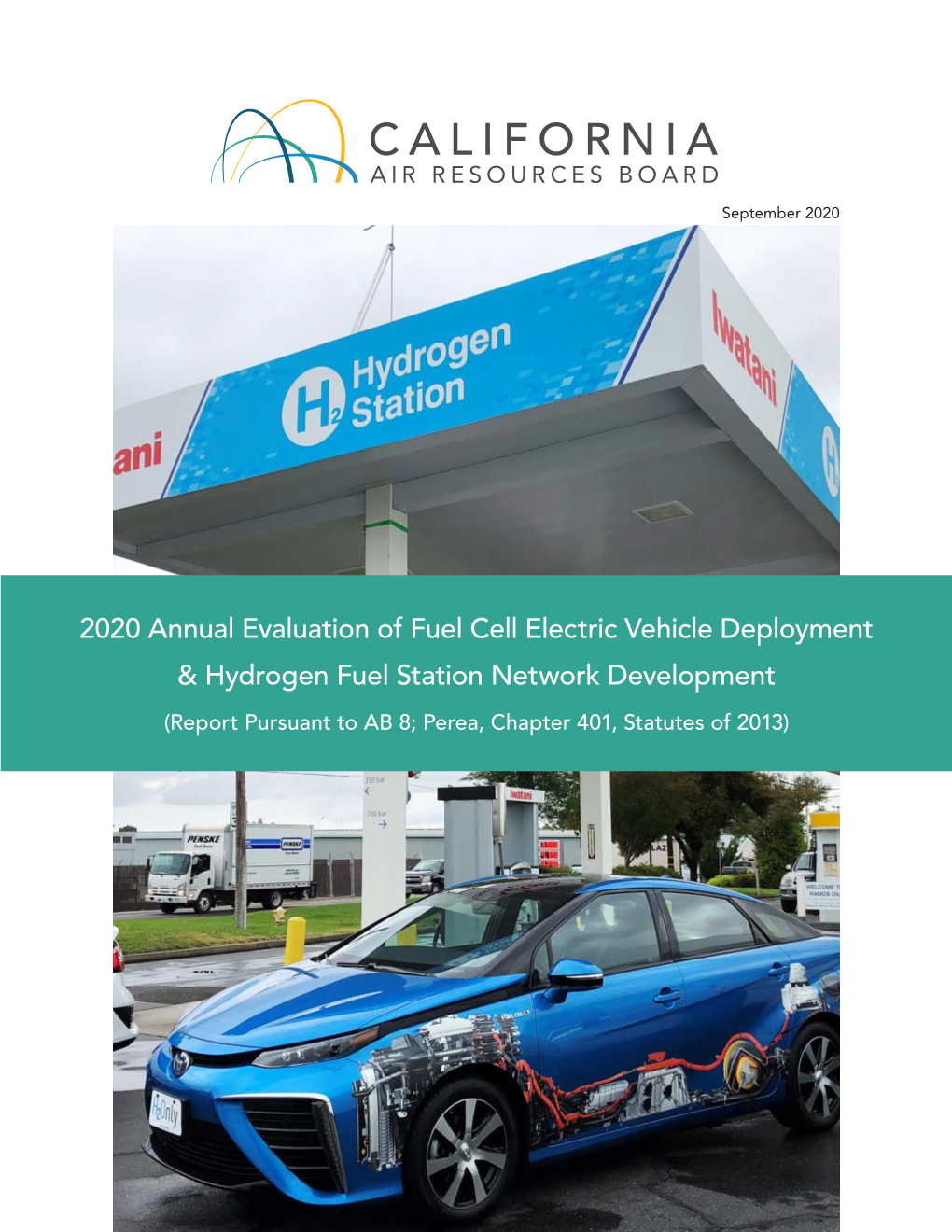 2020 Annual Evaluation of Fuel Cell Electric Vehicle Deployment