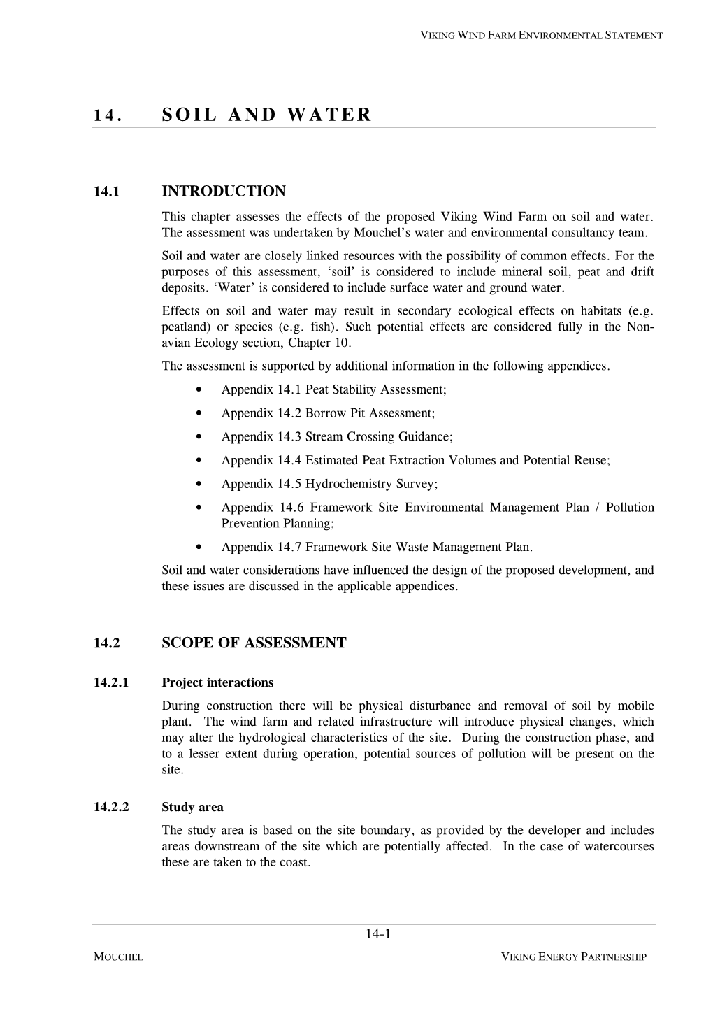 Chapter 14 Soil and Water