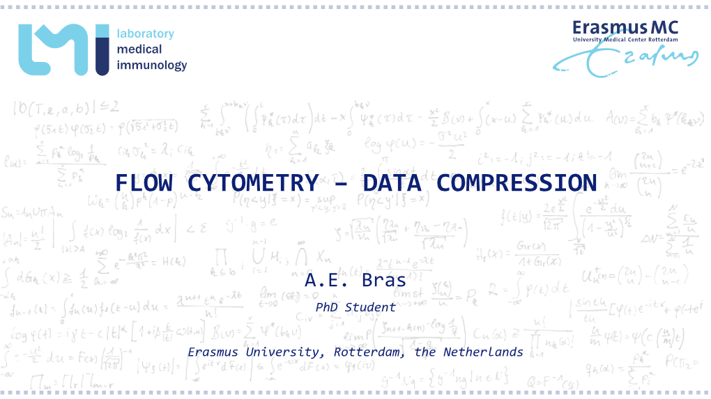 Flow Cytometry – Data Compression