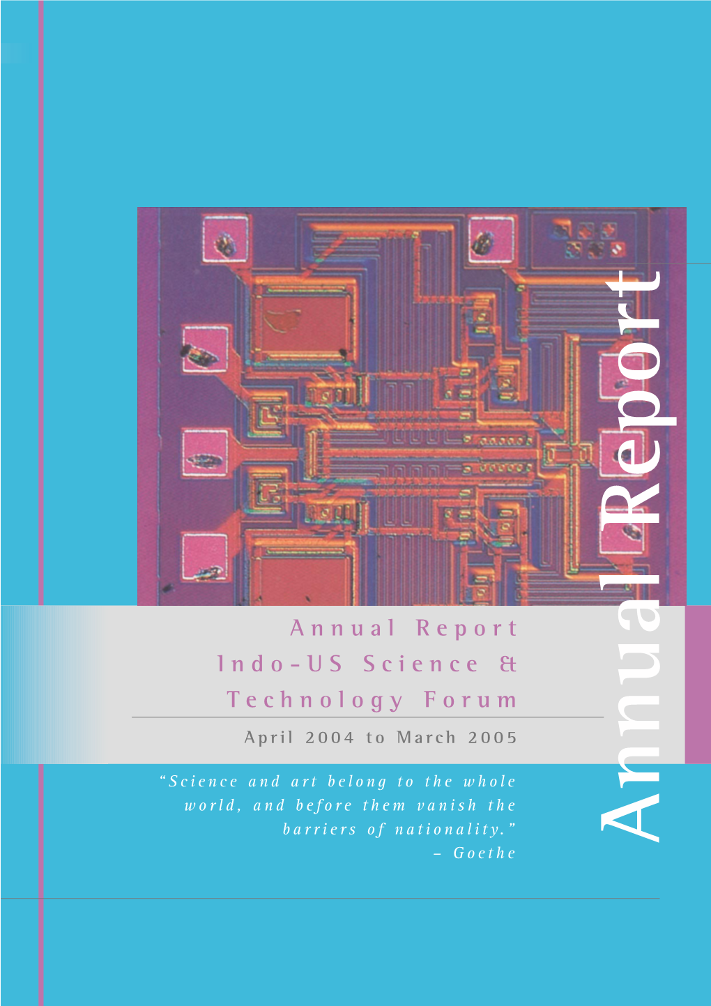 Annual Report Indo-US Science & Technology Forum