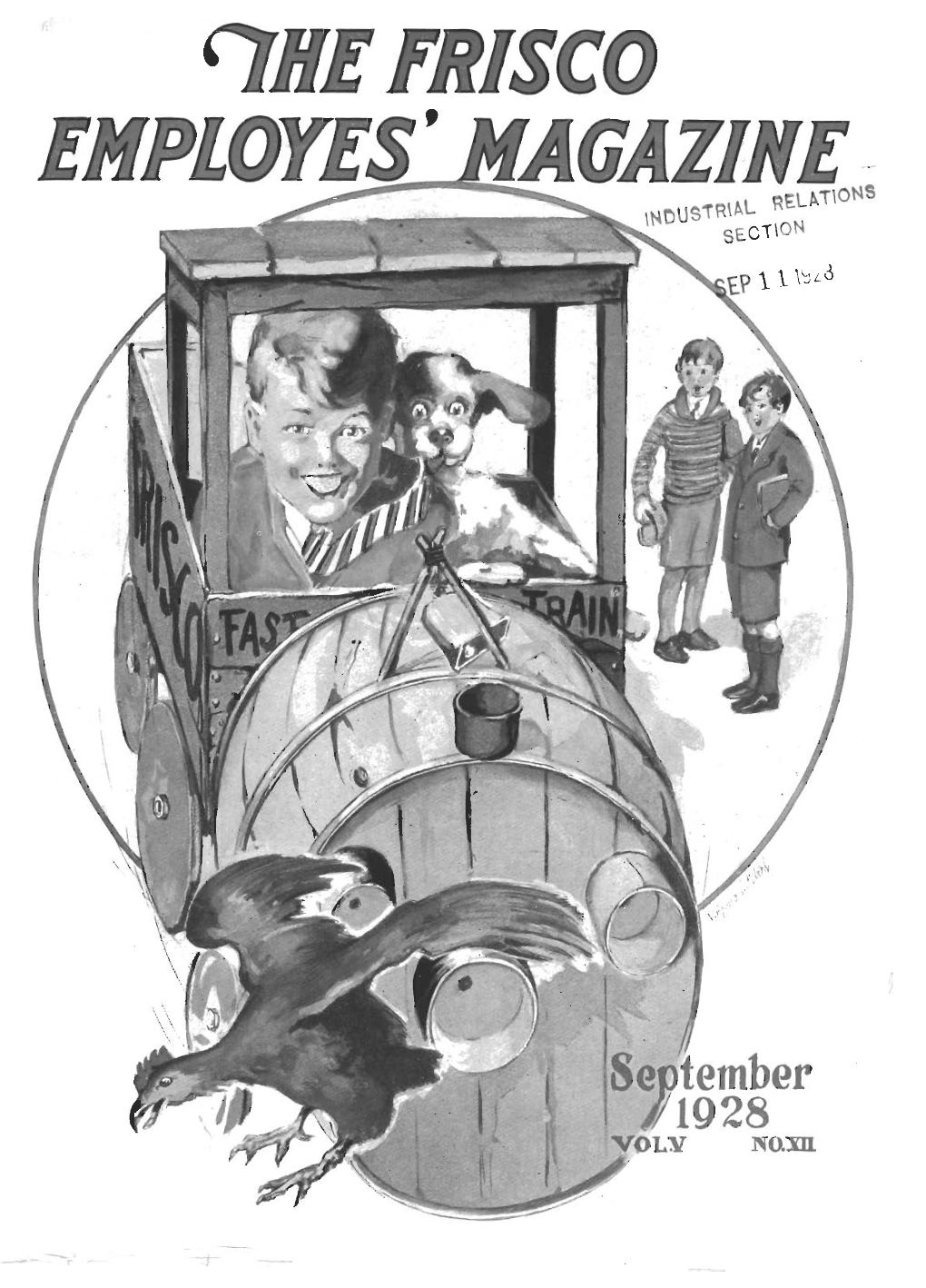 The Frisco Employes' Magazine, September 1928