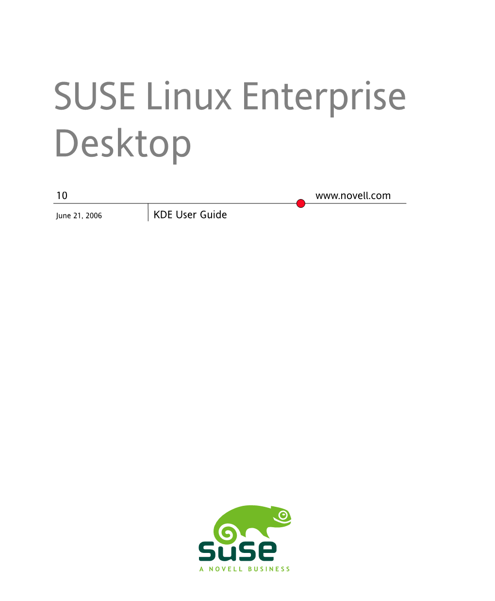 SUSE Linux Documentation