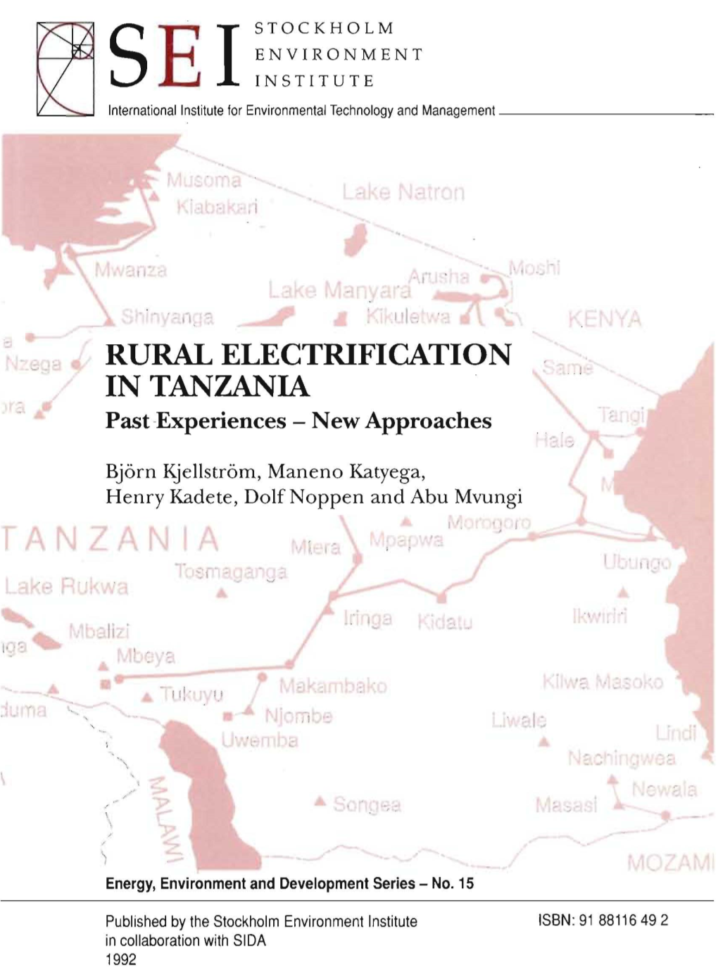 Rural Electrification in Tanznia: Past Experiences