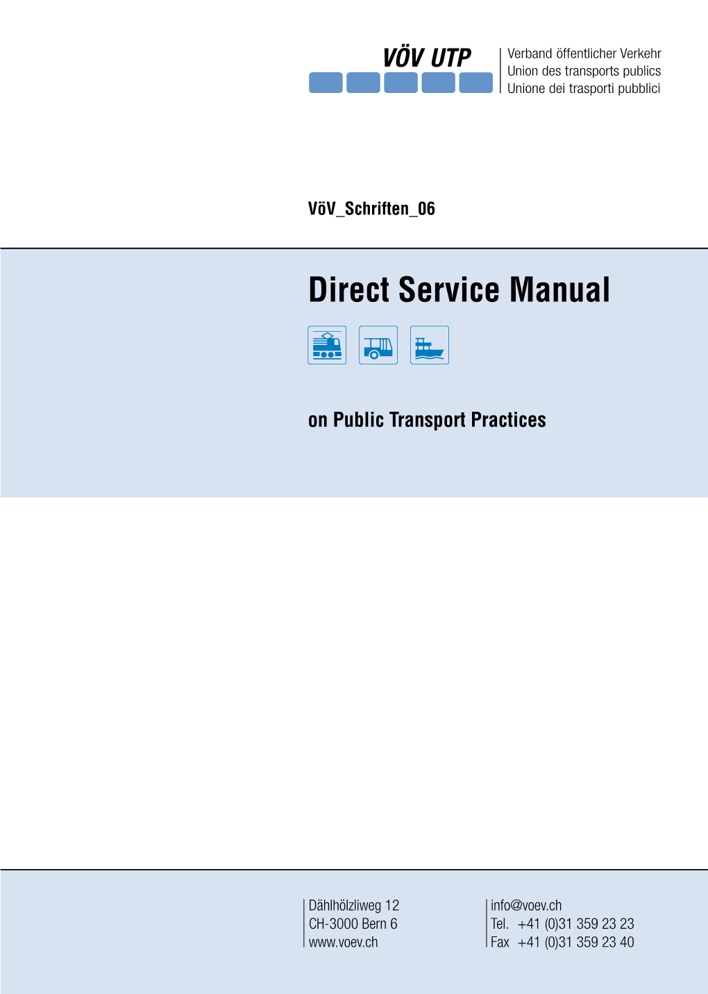 Direct Service Manual