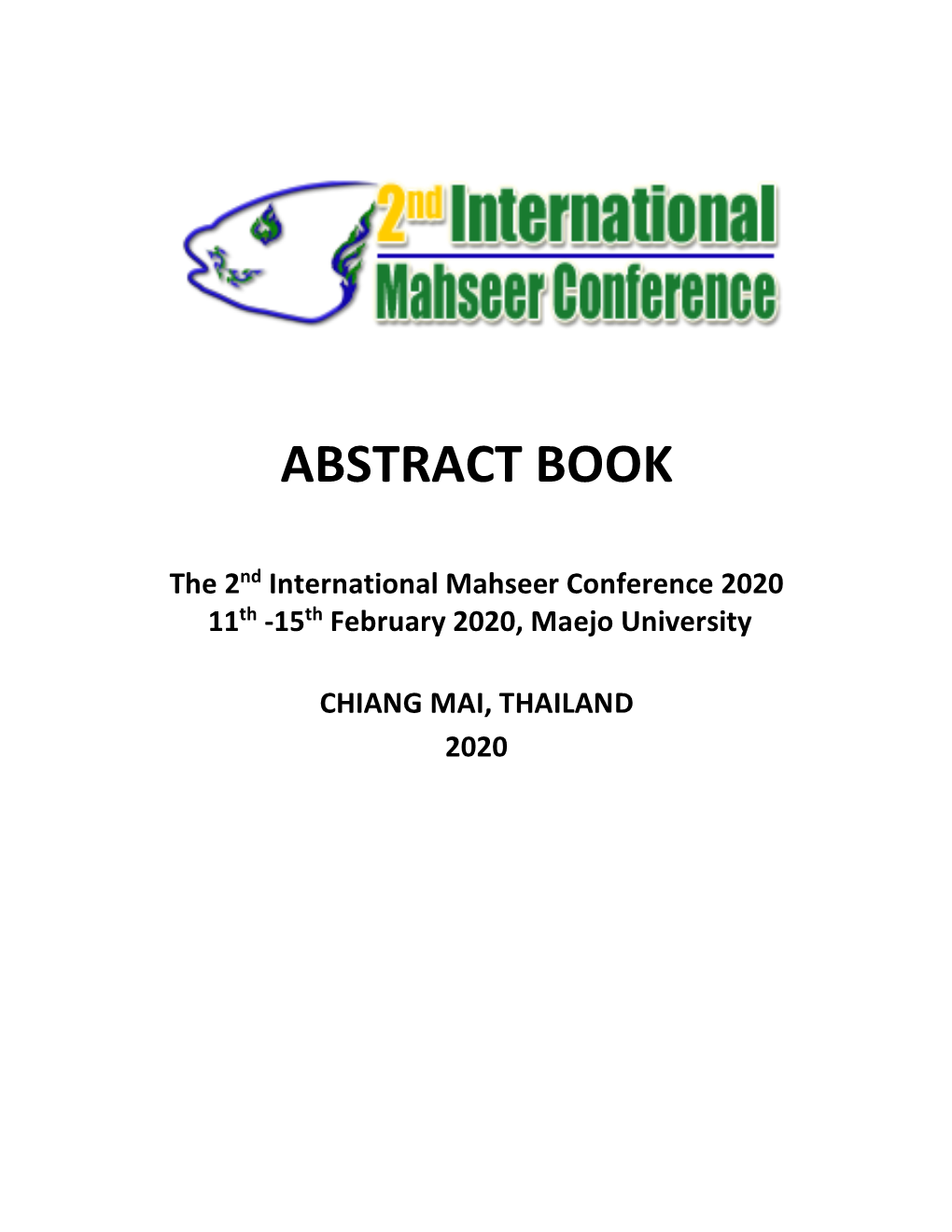 IMC2020 Abstract Book