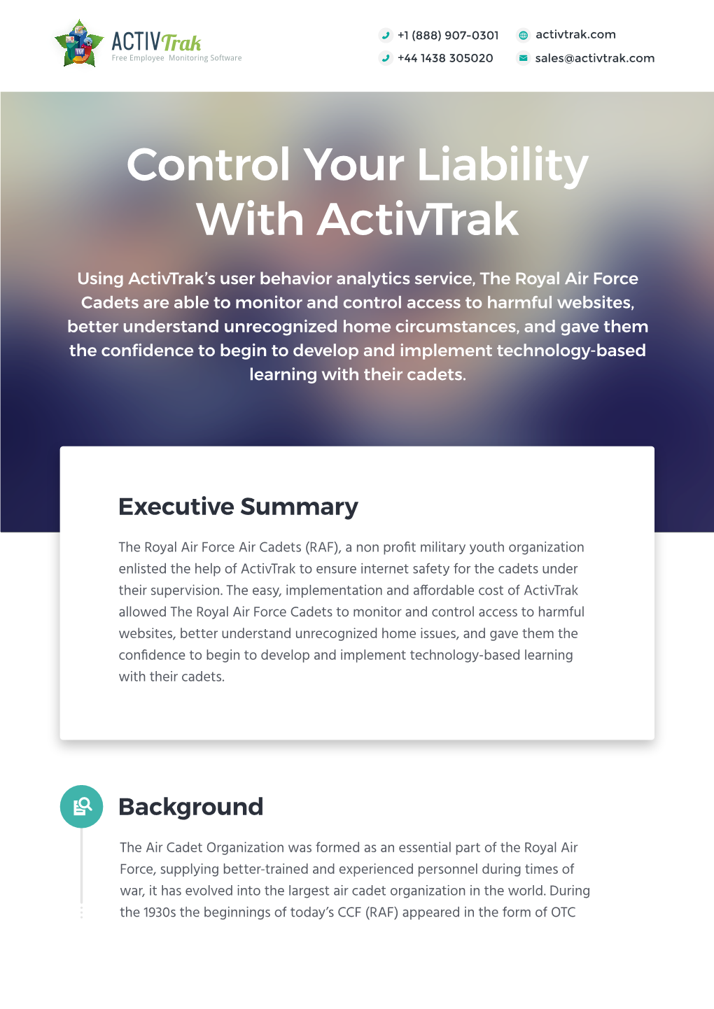 Control Your Liability with Activtrak