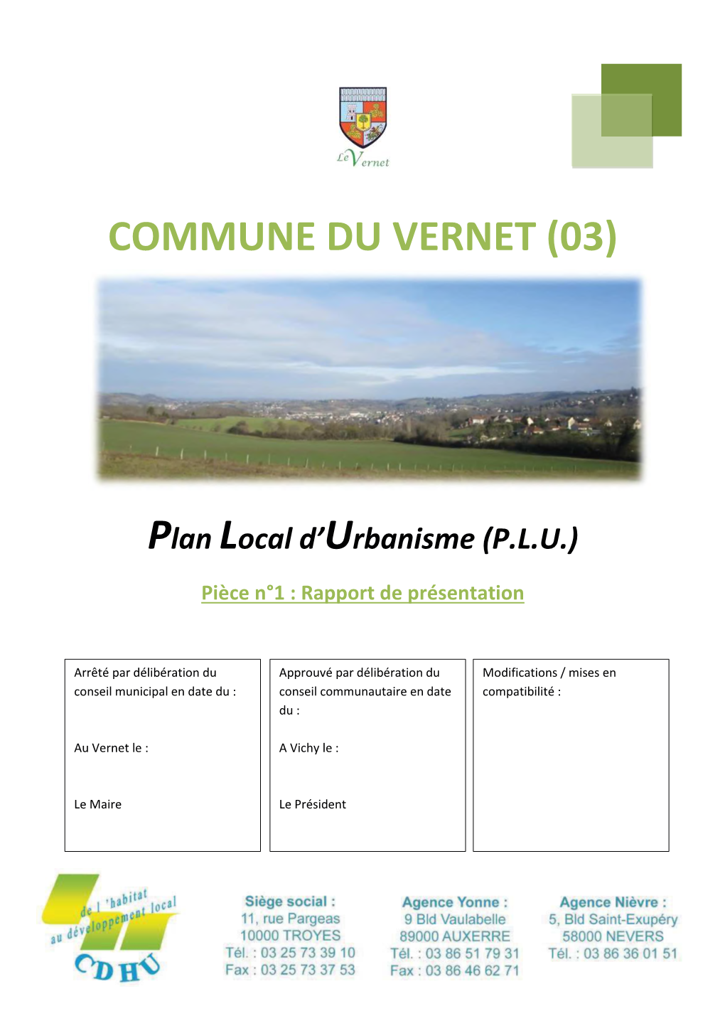 Commune Du Vernet (03)