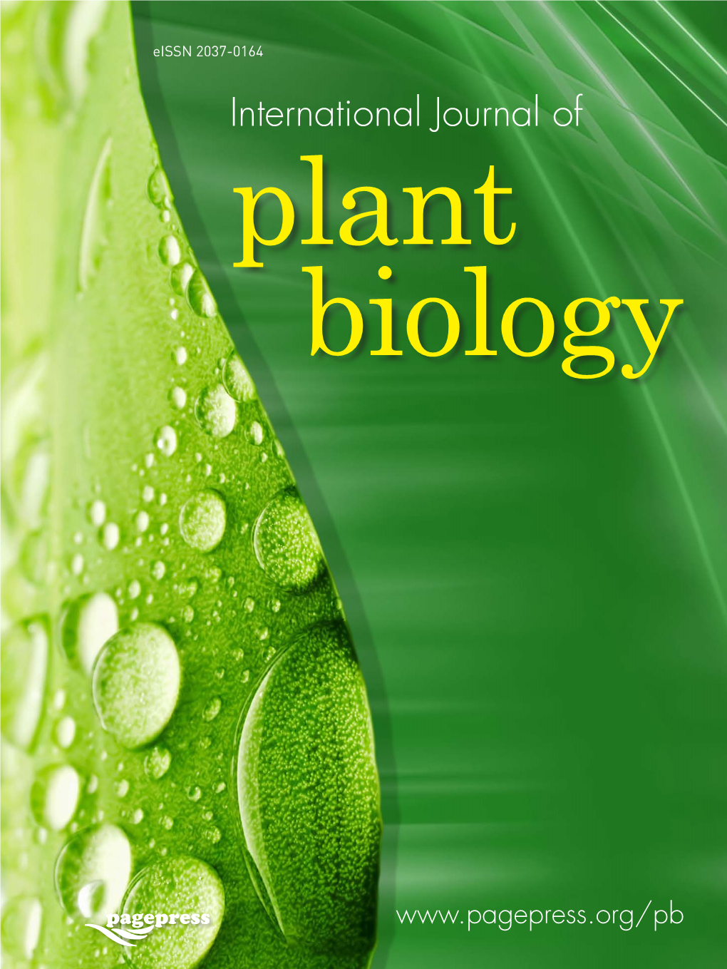 International Journal of Plant Biology