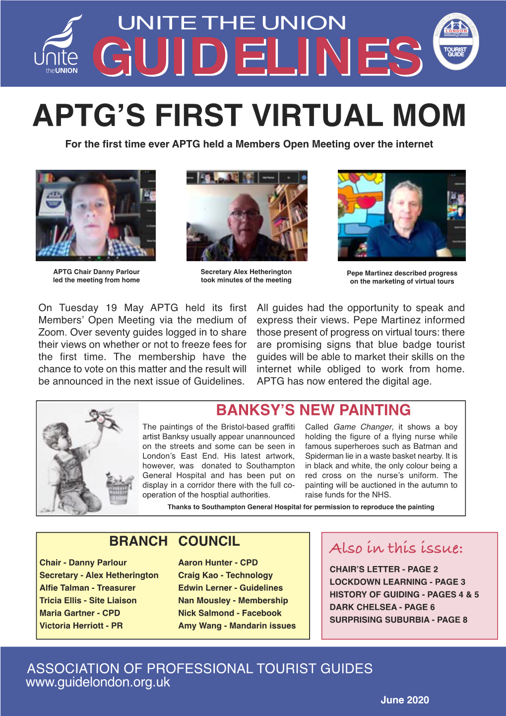 Aptg's First Virtual