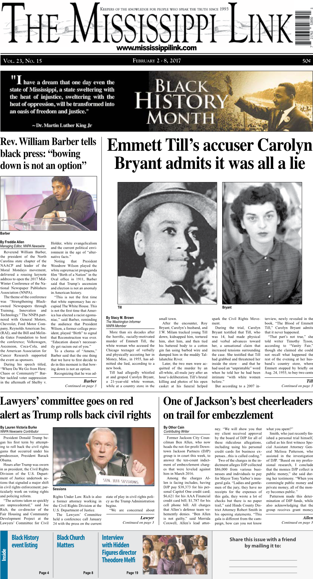 Emmett Till's Accuser Carolyn Bryant Admits It Was All A